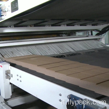 Cardboard Line Helix Cut Off Machine per ondulato